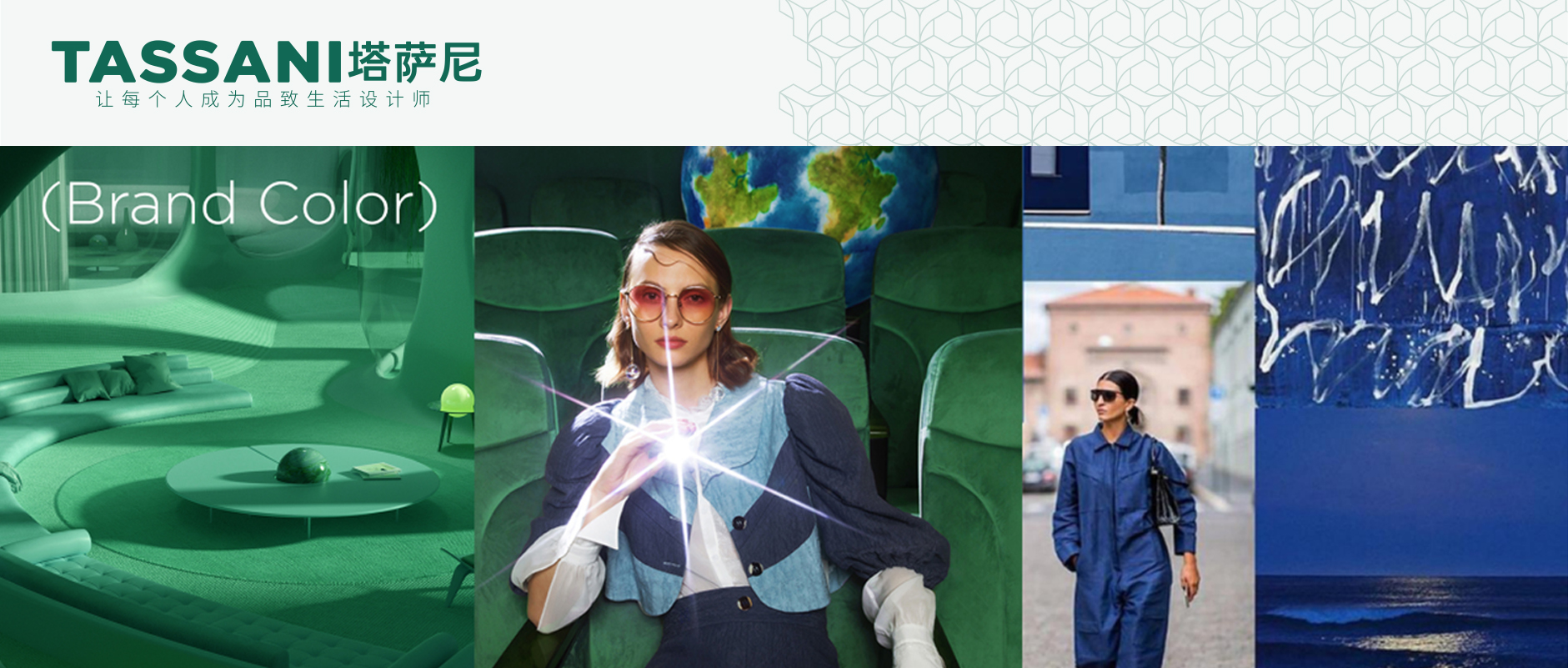 TASSANI塔薩尼 | 全新VI色彩升級， 搶鮮看最深邃的綠色！